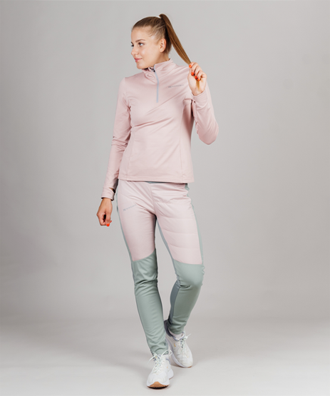 Брюки Nordski Hybrid Pro Candy Pink/Grey W