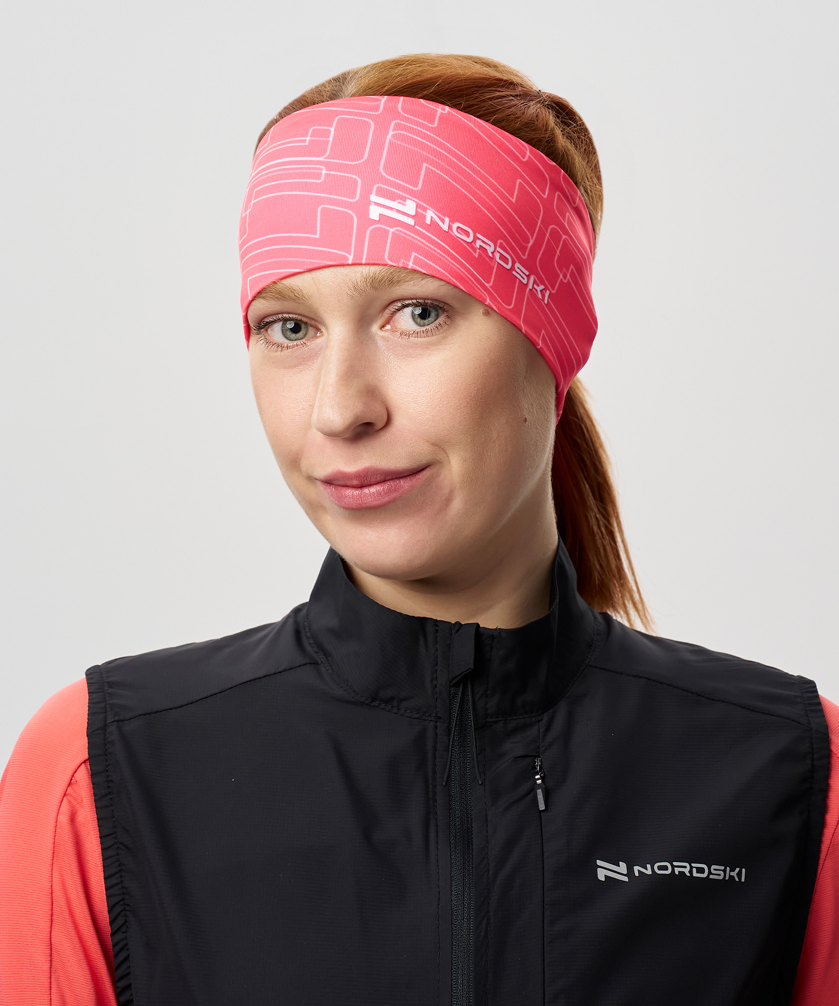 Повязка Nordski Graphic Magenta