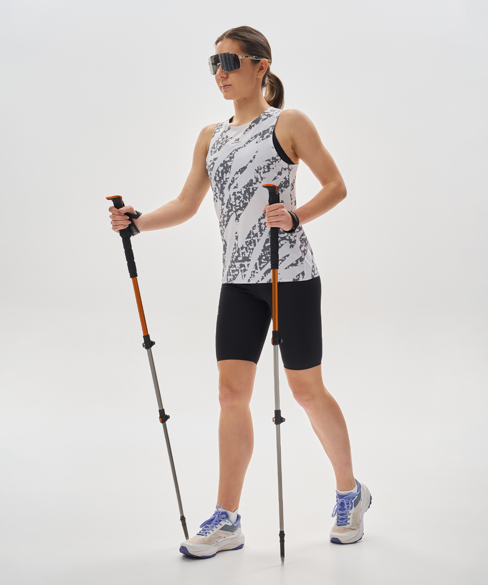 Тайтсы half Nordski Trail Black W