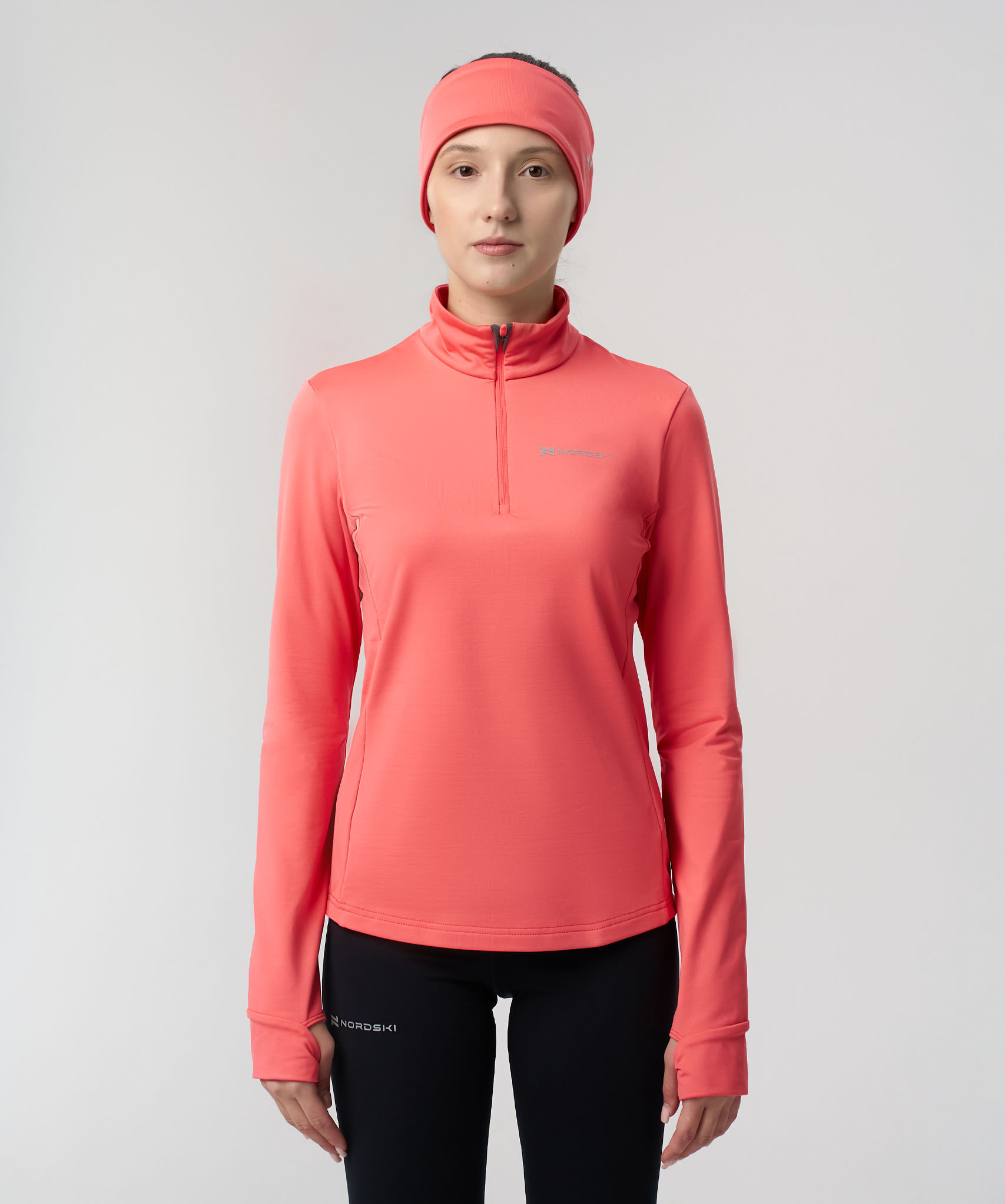 Лонгслив Nordski Warm 2.0 Coral W