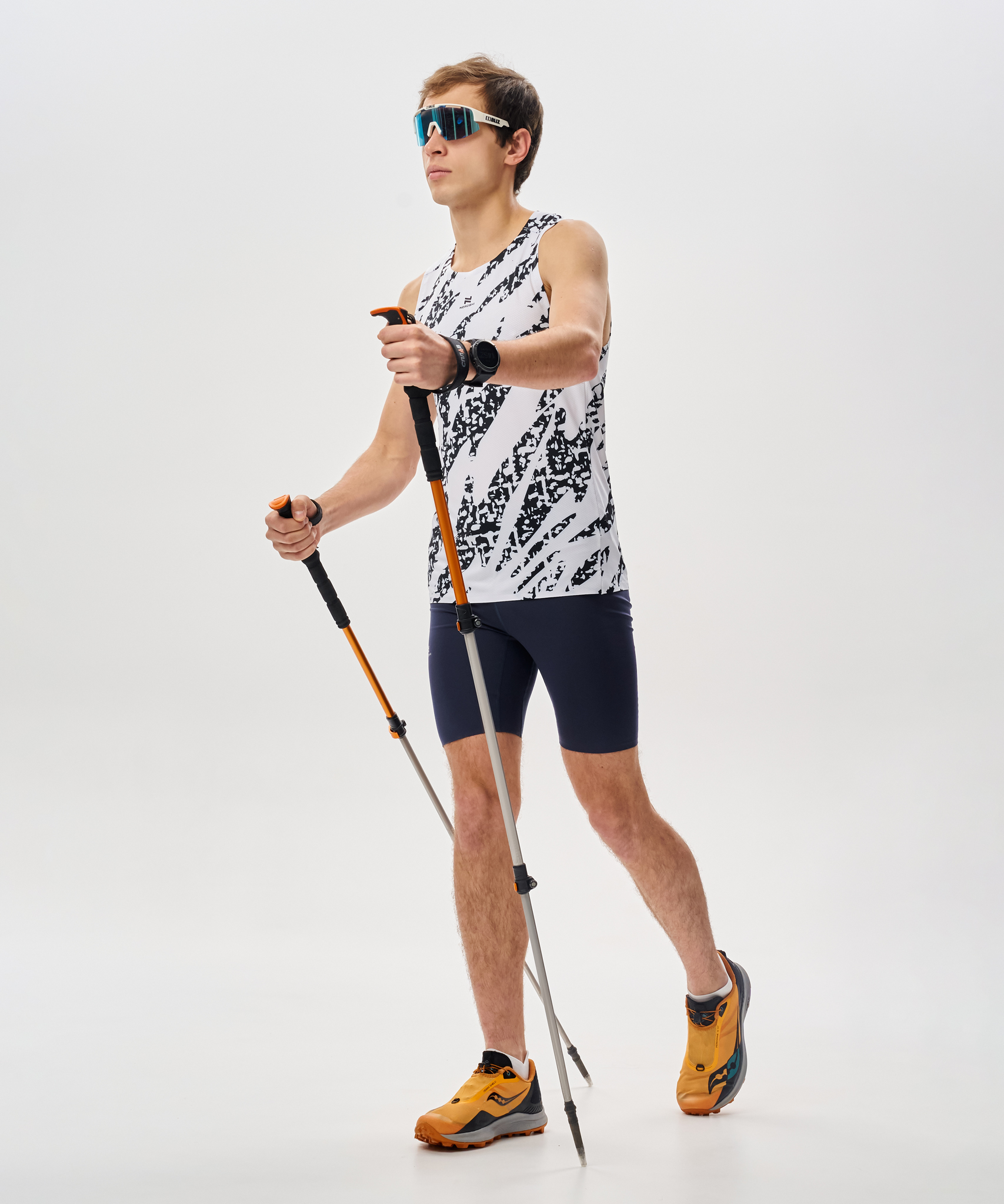 Тайтсы half Nordski Trail Indigo