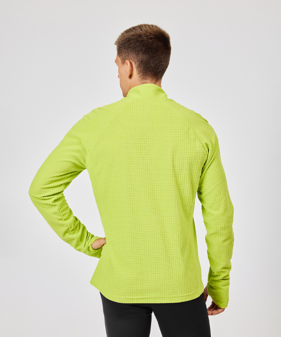 Лонгслив Nordski Pro Energy Lime Green