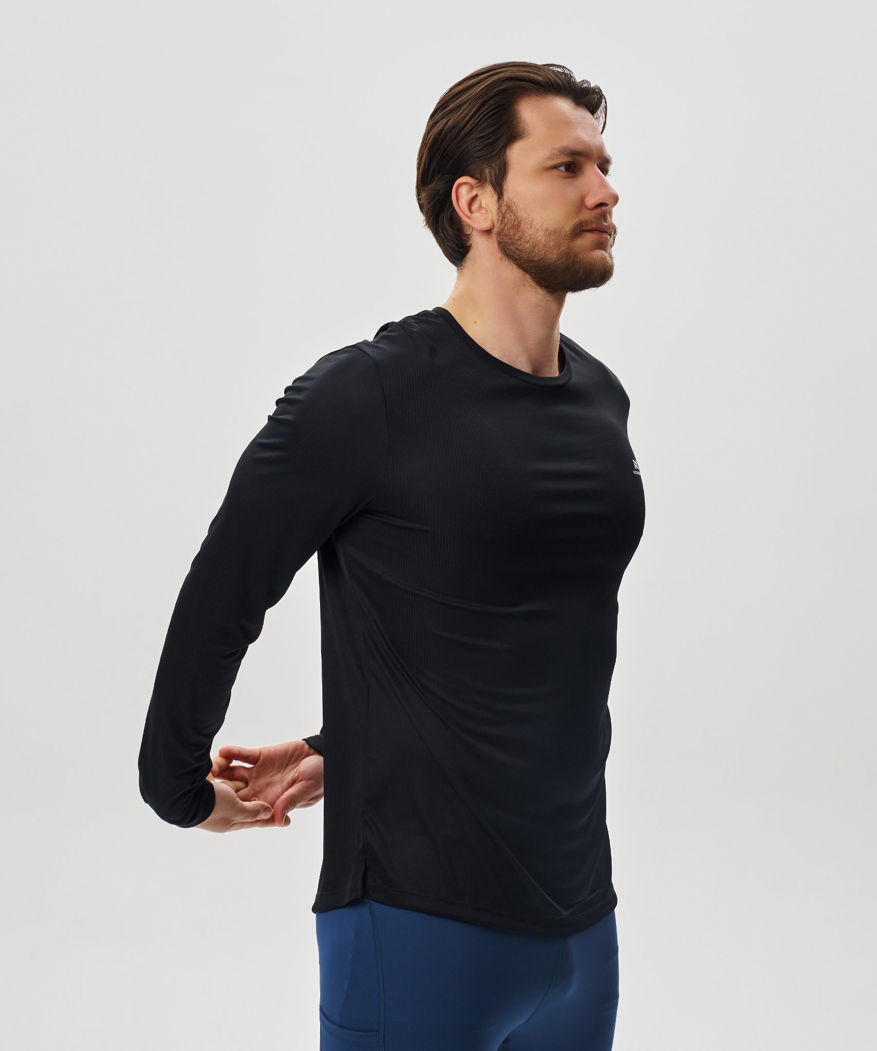 Футболка Nordski Training Black с длинным рукавом