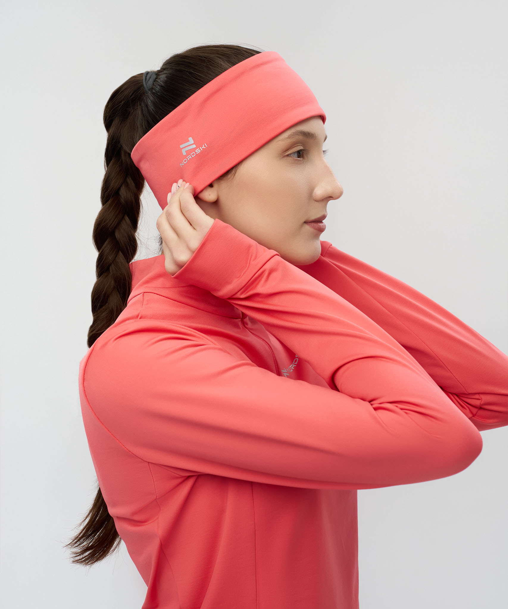 Повязка Nordski Warm Coral