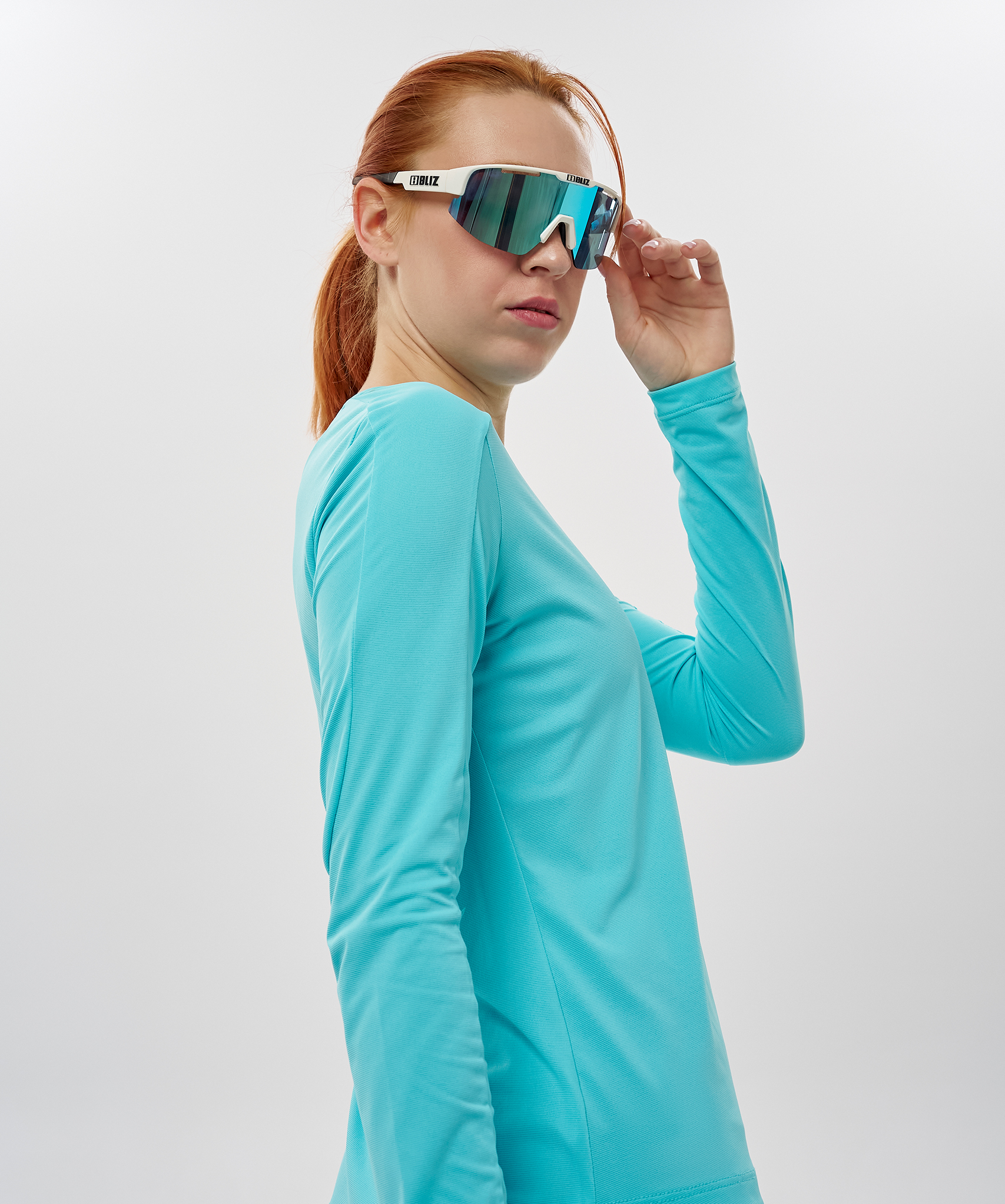 Футболка Nordski Upcast Aqua W с длинным рукавом