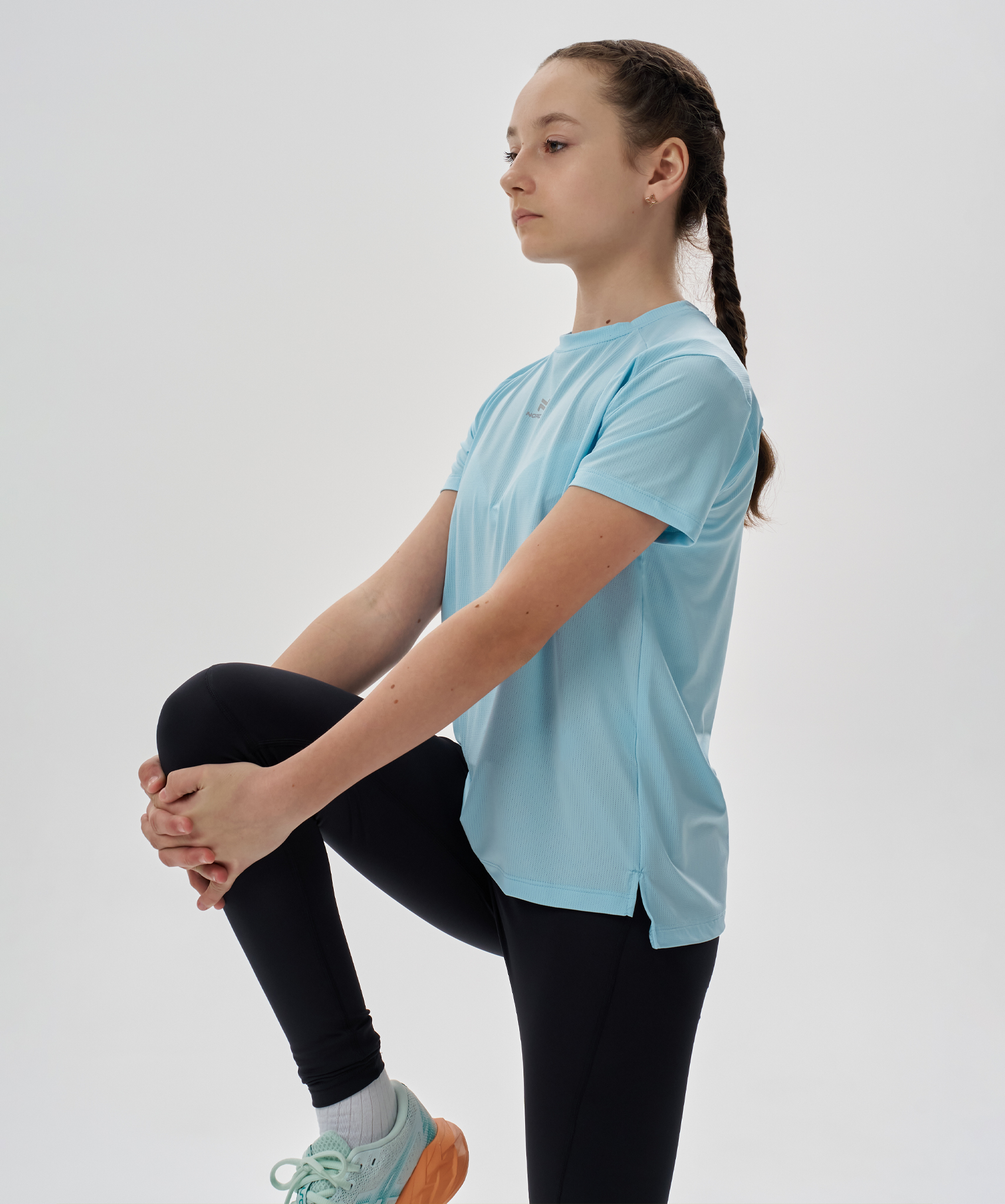 Футболка Nordski Jr. Run 2.0 Sky