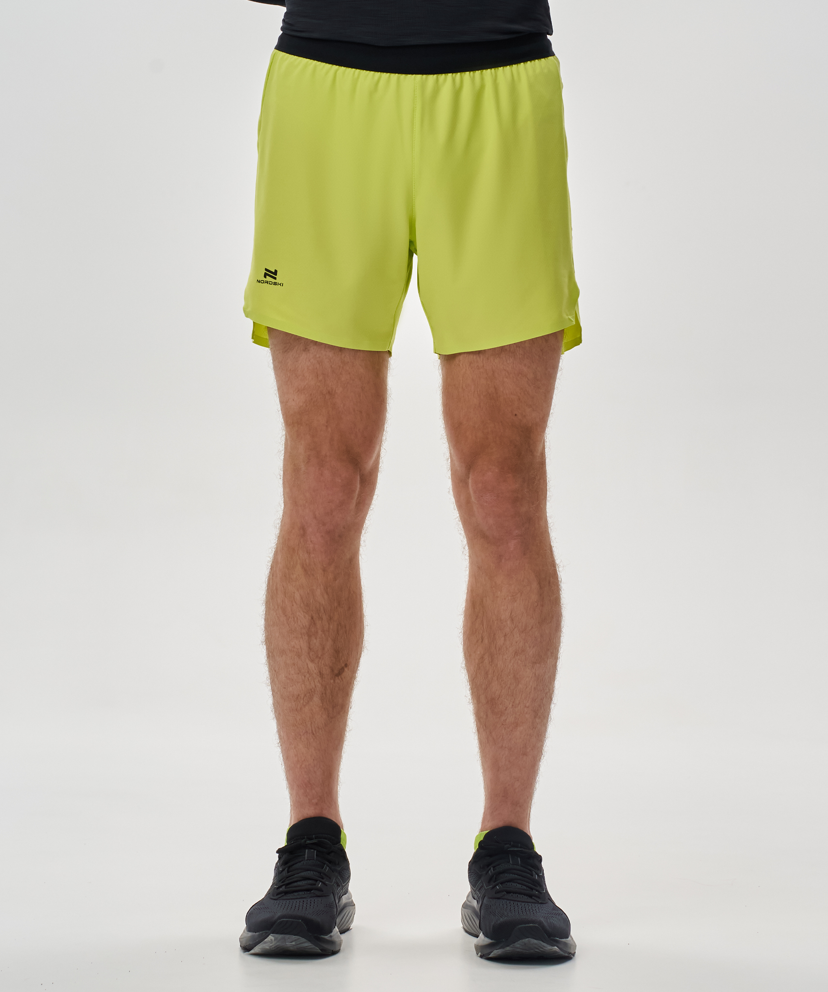 Шорты беговые Nordski Pro Lime Green