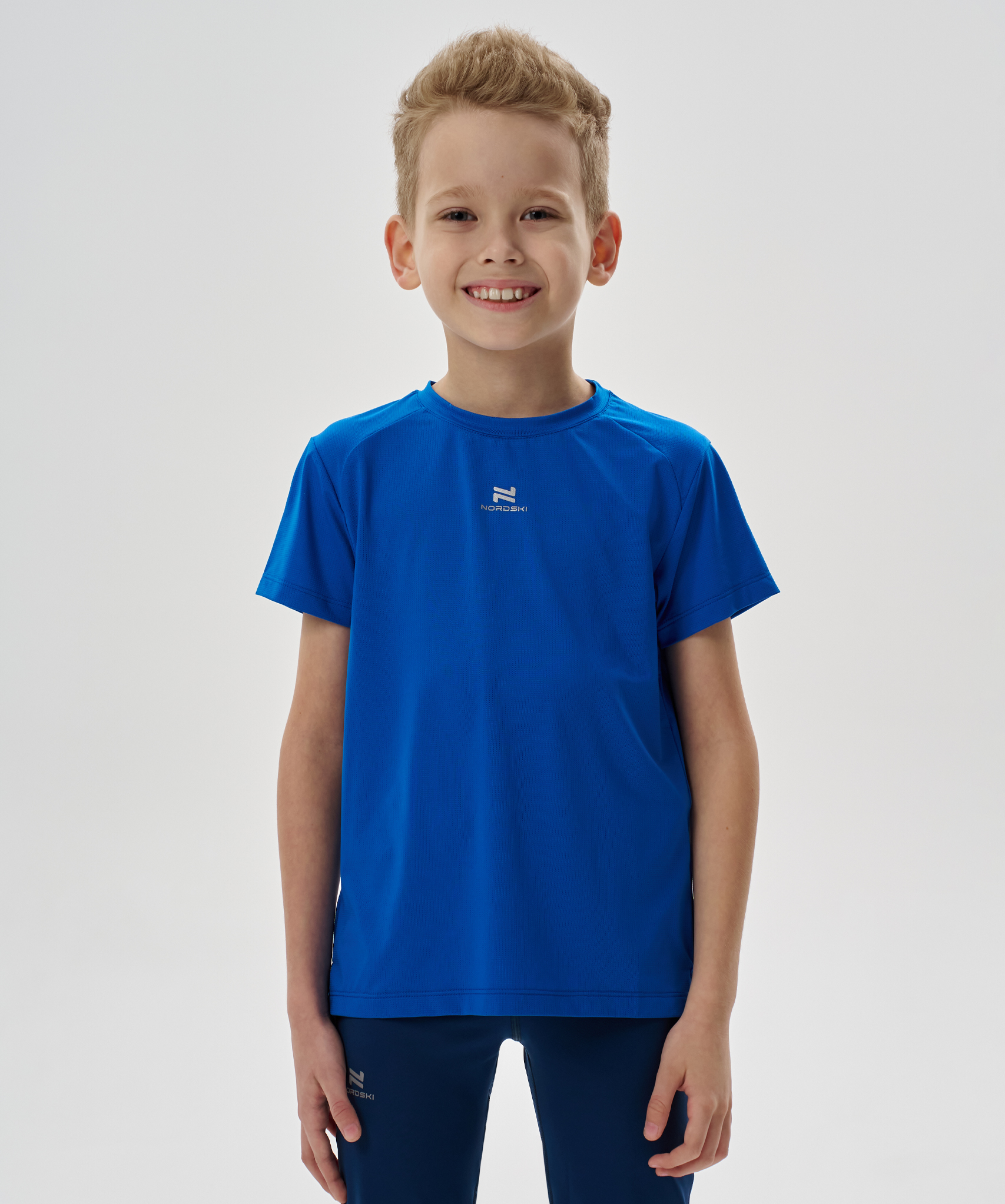 Футболка Nordski Jr. Run 2.0 Saphire